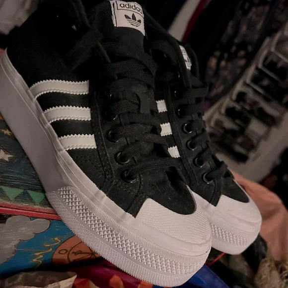 adidas gazelle silver green womens Hot Pink High Top Crystals Shoes 7